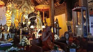 ให้พรโวหารล้านนา โดยครูบาวัดธาตุคำ พระครูอดุลสีลกิตติ์