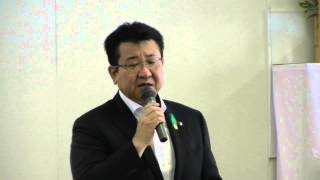 下野市長選挙　広瀬寿雄後援会事務所開所式