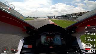 Overtaking Practice. Sepang MotoGP Circuit, 2018 Suzuki GSXR 1000R