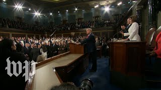 Boasts, Barbs and a ripped up speech: President Trump's 2020 State of the Union address