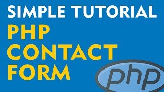 Create a PHP Contact Form - Simple, Easy Tutorial (Part 1)