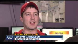 Kootra Interview on ABC 7News Denver after being Swatted Pt.2