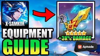 ▶️🔥WHAT'S THE MAX TIER?!! Equipment COMPLETE GUIDE! - XSAMKOK