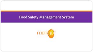 Mango - Food Safety Management System