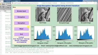 Image Steganography Using Arnold Transform - Encryption Decryption Using Arnold Transform