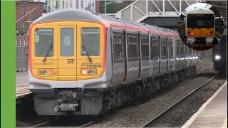 Trains at Caerphilly