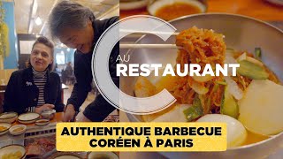 Authentique barbecue coréen à Paris