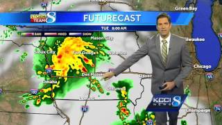 Videocast: Tuesday storm forecast