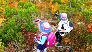 R2.10.18 紅葉が綺麗な絶景の福井県・経ヶ岳に登山　FDH52