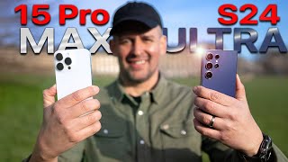 Galaxy S24 Ultra vs iPhone 15 Pro Max ✨ THIS IS WHY I SWITCHED! 😳