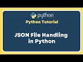 Part 15 | Selenium With Python Tutorial For Beginners | Read JSON Files in Python