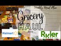 $211 GROCERY HAUL || AMAZING DEALS  || WEEKLY MEAL PLAN