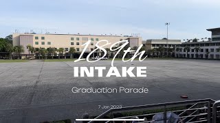 189th Intake Full-Time National Servicemen Graduation (POP) Parade | Home Team Academy