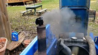 Ford model 1910 compact tractor, fluid check and startup after it's winter hibernation