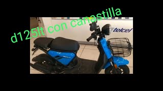 NUEVA MOTONETA ITALIKA CON CANASTILLA - D125 LT