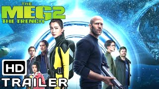 The Meg 2 : The Trench (2023) - Official Teaser Trailer | Jason Statham