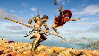 Assassin's Creed Odyssey Spartan Destroyer High Action Combat & Fortress Clearing