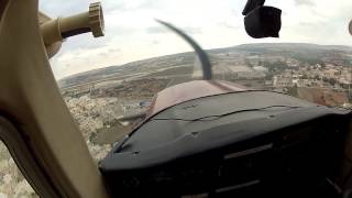 Cessna 152 glide approach [Pilot's Eye]