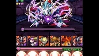 パズドラ【タロス奈落穴・死と闇と絶望(F5)】【高速周回用PT】闇カグツチPT