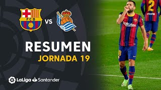 Resumen de FC Barcelona vs Real Sociedad (2-1)