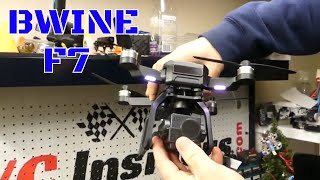 BWINE F7 4K Drone UnBoxing - GB2 FPV Camera Drone!