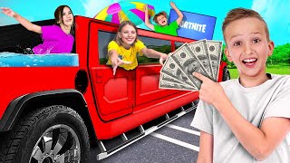 LAST TO LEAVE LIMO | VLAD PAYS $10,000 to the WINNER