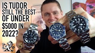 Is Tudor Still The Best At Dive Watches Under $5000 in 2022?: Black Bay 58, Pelagos & Submariner