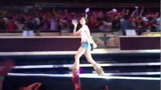 [fancam]101211 - SNSD Singapore Concert - Thank You from Soshi!