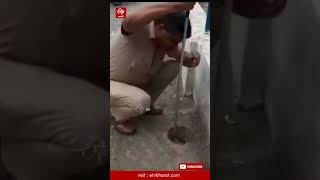 పాములు పట్టడం లో ఈ పోలీస్ దిట్ట || Police Expert in Catching Poisonous Snakes || Snakes Videos