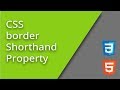 CSS border Shorthand Property