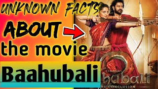Unknown facts about Baahubali #shorts #qualityfacts