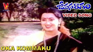 Oka Kommaku Poochina Poovulam Video Song Jeevana Raagam  Shoban Babu  Jayasudha  V9 Videos