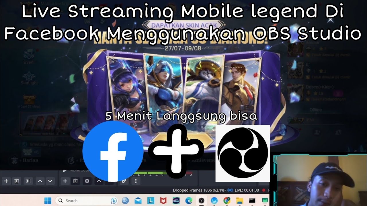 Cara Terbaru Tutorial Live Streaming Facebook Cara Live Streaming