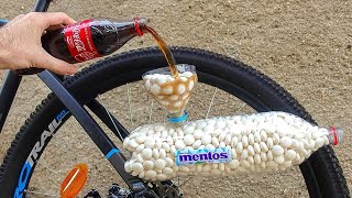 the Fastest Bicycle in the World (COCA-COLA + MENTOS) 🚀🚲