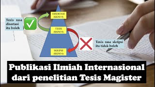 Publikasi Ilmiah Penelitian Tesis Magister | MARS UMY