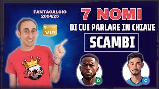 Lo TENGO o Lo CEDO - 7 NOMI IMPORTANTI al #fantacalcio  di cui dobbiamo parlare #scambi