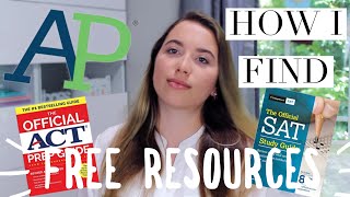 Full guide to AP class, SAT, & ACT free study resources