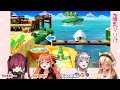 the greatest mario party collab yet ft. coco marine noel u0026 flare 【hololive eng sub】