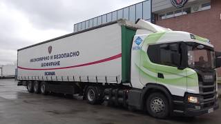 Scania G410 CNG - Test Drive