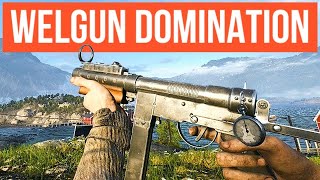 Battlefield 5: WELGUN OLD SCHOOL DOMINATION  – BF5 Multiplayer Gameplay