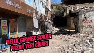 İSLAHİYE DEPREM PAZAR YERİ VE KUYUMCULAR CADDESİ ARKA TARAFI