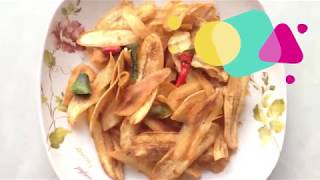 Yummy: Shake banana - របៀបធ្វើចេកឆាបក្រឡុក