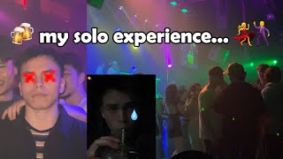 Introvert goes to the club ALONE | What I Learned