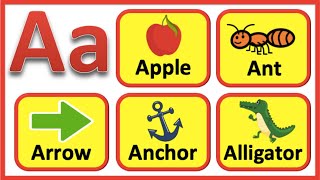 Alphabet vocabulary A-Z 😀 | Learn words with pictures | ABC VOCABULARY