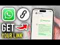 How To Get My WhatsApp Link - Step By Step