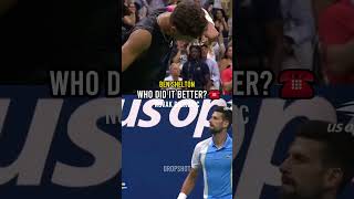 Who Did It Better? Novak Djokovic VS Ben Shelton 😮😮