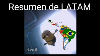 Resumen de LATAM meme