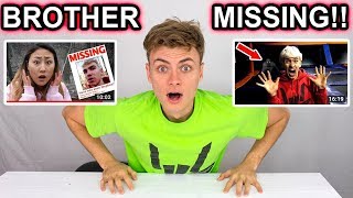 MY BROTHER STEPHEN SHARER IS MISSING!! (HAUNTED ABANDONED FOREST)