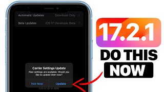 iOS 17.2.1 - DO THIS After You Update!