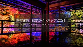 ４Ｋ　美しいリフレクションの世界　元里坊 旧竹林院　ライトアップ２０２１